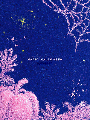 PSD 디자인 감정 별 예술 분홍색 컬러 백그라운드 일러스트 밤하늘 호박 풍경 장식 축제 할로윈 축하 화려 분위기 거미줄 뷰티풀 국내일러스트 자연요소 컨셉 채소 하늘 야간 파일형식