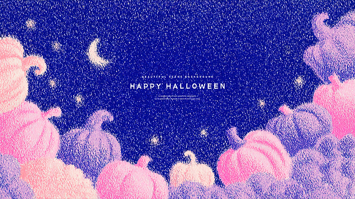 PSD 전통 디자인 별 일러스트 밤하늘 호박 풍경 이벤트 축제 할로윈 가을 축하 유령 신비 즐거움 그림 감성 신화 뷰티풀 색감 국내일러스트 자연요소 계절 감정 컨셉 채소 하늘 야간 파일형식