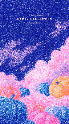 PSD 구름 전통 컬러 낙엽 일러스트 자연 하늘 호박 풍경 장식 축제 할로윈 수확 가을 분위기 야간 즐거움 질감 크레파스 색감 디지털아트 국내일러스트 자연요소 계절 감정 컨셉 잎 농업 채소 학용품 생태계 파일형식