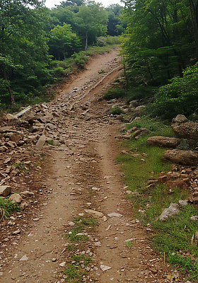 JPG 편집이미지 길 이동 자연 산 관리 풍경 경사 운동 환경 하이킹 탐험 돌_바위 장애물 산사태 흙길 편집실사 AI포토 AI콘텐츠 컨셉 레저 건강 흙 자연재해 CG 생태계 파일형식
