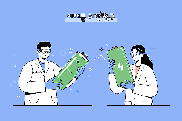 디자인 일러스트 미래 협력 아이디어 기술 실험 대화 환경 에너지 발전 실험실 연구원 건전지 과학자 분석 혁명 개발 프로젝트 국내일러스트 AI파일 직업 과학 컨셉 말하기 학자 파일형식 벡터