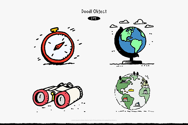 디자인 컬러 여행 생각 일러스트 자연 실험 세계 지구본 망원경 정보 탐험 도구 나침반 검사_조사 그림 발견 지리 흥미 국내일러스트 AI파일 컨셉 생태계 파일형식 벡터