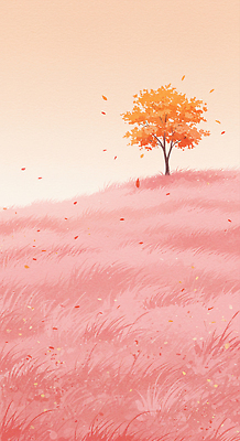 JPG 계절 단풍 잎 일러스트 자연 생명 바람 풍경 잔디 평화 고요 황혼 일몰 감상 조화 고립 뷰티풀 오렌지나무 국내일러스트 AI일러스트 AI콘텐츠 자연요소 나무 식물 컨셉 날씨 노을 생태계 파일형식