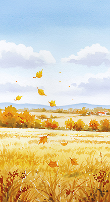 JPG 나무 컬러 일러스트 자연 하늘 바람 산 풍경 초원 여름 평화 고요 감상 가을 떨어짐 풍경화 국내일러스트 AI일러스트 자연요소 식물 계절 컨셉 날씨 그림 생태계 파일형식 AI콘텐츠