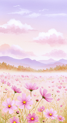 JPG 식물 그릇 꽃 분홍색 컬러 일러스트 자연 하늘 생명 산 풍경 초원 농장 스크린 일몰 봄 촉촉함 저녁 코스모스 뷰티풀 차분 국내일러스트 AI일러스트 식기 계절 컨셉 농업 노을 젖음 야간 생태계 파일형식 AI콘텐츠