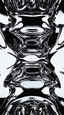 JPG 모양 편집이미지 디자인 예술 컬러 패턴 곡선 유리 추상 흑백 반사 모던 질감 대칭 창의성 이미지편집 AI컴퓨터그래픽 AI콘텐츠 선 무늬 재질 촬영기법 파일형식