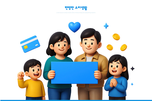 PSD 편집이미지 행복 가족 웃음 일상 경제 소비 상품 통화 계산서 소통 편집3D 카드프레임 감정 컨셉 관계 모션 프레임 표정 라이프 3D 파일형식