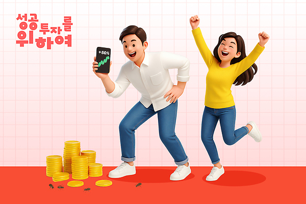 PSD 편집이미지 커플 행복 포즈 성공 금융 경제 스마트폰 청춘 동전 기쁨 우승 재산 재테크 투자 편집3D 감정 컨셉 돈 비즈니스 관계 핸드폰 스마트기기 3D 최고 파일형식