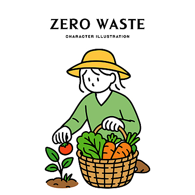 농업 토마토 채소 일러스트 자연 고추 농작물 바구니 자연보호 정원 농사 당근 수확 농부 친환경 생태계 자원절약 국내일러스트 AI파일 직업 산업 뿌리채소 환경 절약 보호 파일형식 벡터