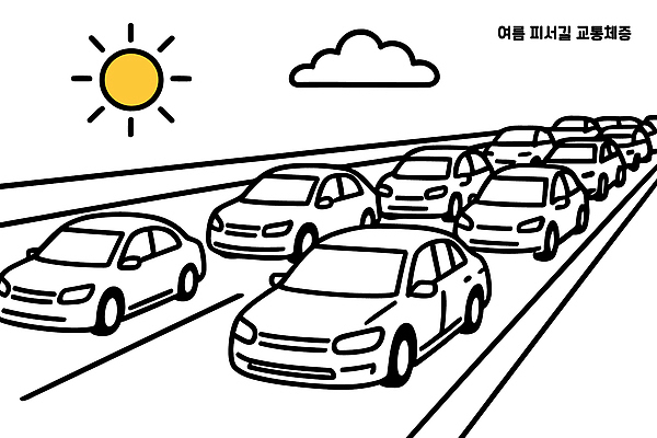 구름 도로 여행 이동 일러스트 자동차 날씨 휴가 풍경 여름 햇빛 운전 도심 속도 차선 주말 대도시 러시아워 정체 국내일러스트 AI파일 자연요소 계절 길 육상교통 교통 컨셉 교통시설 모션 태양 도시 파일형식 벡터