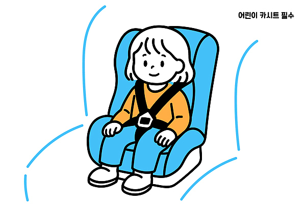 어린이 일러스트 자동차 안전 부모 운전 보호 안전장비 교통안전 안전벨트 사고예방 어린이보호 카시트 국내일러스트 AI파일 육상교통 컨셉 의자 가족 모션 사람 장비 예방 파일형식 벡터