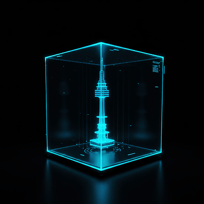 JPG 편집이미지 조명 기술 남산타워 창의력 홀로그램 디지털아트 이미지편집 AI컴퓨터그래픽 AI콘텐츠 남산 파일형식