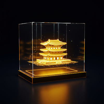 JPG 편집이미지 디자인 고건축 패턴 한국건축 조명 장식 전시 미니어처 문화재 작품 홀로그램 디테일 이미지편집 AI컴퓨터그래픽 AI콘텐츠 건축물 건축 무늬 미술 모형 파일형식