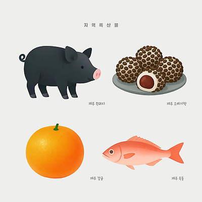 PSD 전통 음식 농업 과일 일러스트 귤 건강 어류 요리 농작물 수확 신선 돼지 제조 해산물 친환경 특산물 홍합 지역 국내일러스트 산업 포유류 어패류 환경 수중동물 파일형식