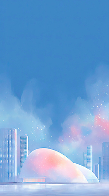 JPG 구름 디자인 건축 예술 백그라운드 일러스트 자연 하늘 수채화 풍경 건물 빛 평화 탑 감상 도시 모던 조화 경관 국내일러스트 AI일러스트 AI콘텐츠 자연요소 건축물 컨셉 생태계 파일형식