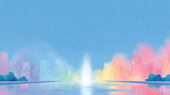 JPG 호수 컬러 야경 일러스트 자연 놀이 하늘 휴식 조명 물줄기 풍경 여러명 건물 반사 모임 도시 저녁 시원함 즐거움 분수 뷰티풀 국내일러스트 AI일러스트 AI콘텐츠 건축물 감정 다수 컨셉 사람 물 야간 생태계 파일형식 풍경_경치