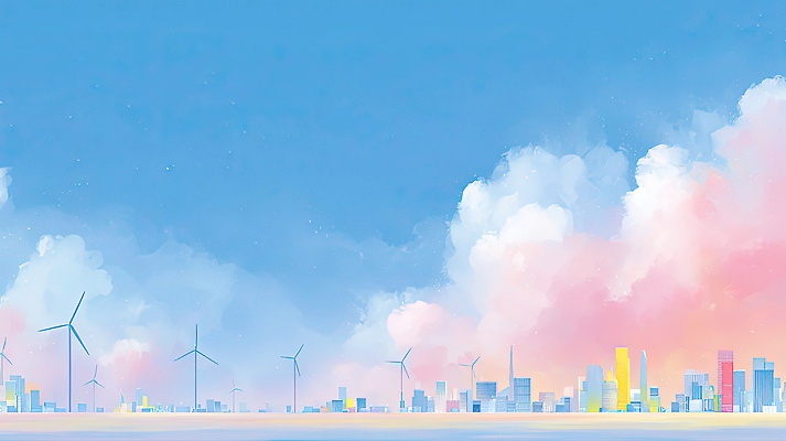 JPG 구름 바다 일러스트 자연 하늘 아침 바람 풍경 건물 도시풍경 태양 환경 발전소 에너지 상쾌 풍력기 수평선 경관 국내일러스트 AI일러스트 AI콘텐츠 주간 자연요소 건축물 감정 날씨 도시 풍력에너지 생태계 파일형식