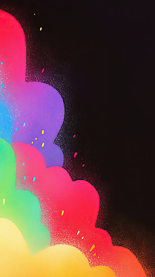 JPG 모양 디자인 감정 예술 컬러 백그라운드 일러스트 추상 색연필 그래픽 빛 어둠 표현 화려 번짐 캔버스 조화 창의성 국내일러스트 AI일러스트 AI콘텐츠 컨셉 무늬 학용품 파일형식 효과