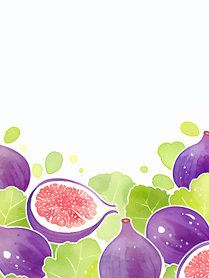 JPG 음식 다이어트 채소 과일 일러스트 자연 요리 초록색 여름 정원 농사 보라색 흙 수확 신선 맛 유기농 제빵 비타민 건강식 무화과 국내일러스트 AI일러스트 AI콘텐츠 웰빙 계절 컬러 컨셉 농업 건강 제과제빵 생태계 영양소 파일형식