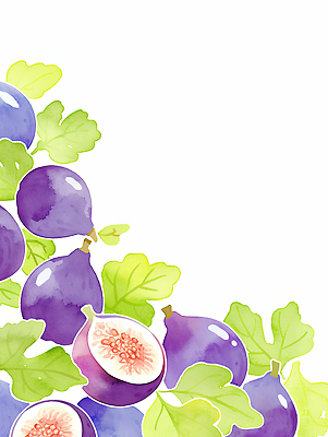 JPG 식물 디자인 계절 화초 예술 잎 채소 과일 일러스트 자연 수채화 한국 농작물 정원 신선 배열 그림 유기농 무화과 먹거리 색감 국내일러스트 AI일러스트 AI콘텐츠 웰빙 아시아 음식 농업 생태계 파일형식