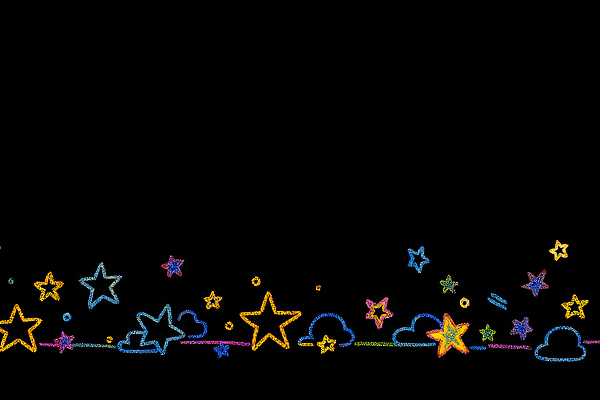 JPG 구름 디자인 별 예술 컬러 백그라운드 일러스트 밤하늘 조명 장식 꿈 표현 그림 화사함 뷰티풀 상상력 스카이 창의성 창작 환상 국내일러스트 AI일러스트 AI콘텐츠 자연요소 컨셉 하늘 야간 파일형식