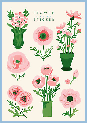 PSD 식물 디자인 꽃 화분 예술 분홍색 부케 백그라운드 스티커 일러스트 자연 선물 사랑 장식 초록색 정원 꽃병 그림 창작 국내일러스트 감정 컬러 꽃다발 생태계 파일형식