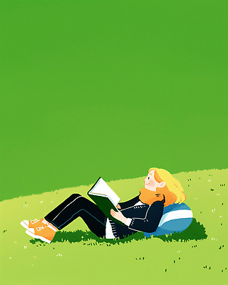 JPG 사계절 여유 일러스트 자연 휴식 초원 책 여름 소파 독서 햇빛 야외활동 카펫 탐험 편안함 국내일러스트 AI일러스트 AI콘텐츠 계절 감정 컨셉 의자 태양 감각 생태계 파일형식