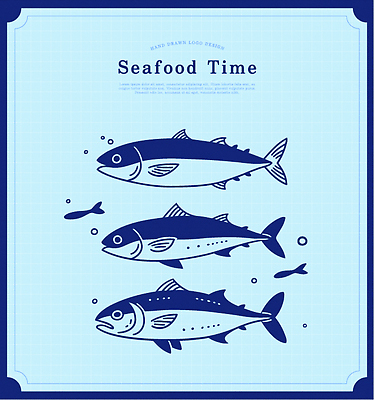 디자인 바다 일러스트 생물 어류 그래픽 파란색 수영 수중동물 해산물 심플 드로잉 단순화된 국내일러스트 AI파일 동물 컬러 미술 수상스포츠 파일형식 벡터