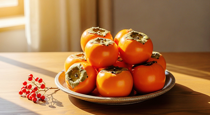 JPG 편집이미지 여유 과일 자연 탁자 건강 햇빛 노란색 식사 가을 다과 홍시 감귤나무 편집실사 AI포토 AI콘텐츠 영양군 나무 계절 감정 컬러 가구 디저트 감 태양 경상북도 CG 생태계 파일형식