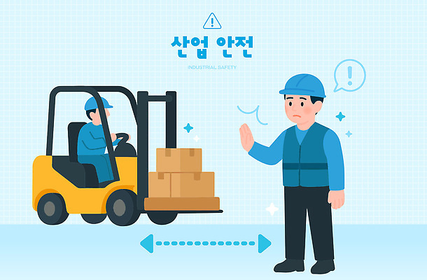 일러스트 회사 경고 안전장비 위험 창고 안전수칙 산업안전 안전교육 제조업 물류 작업자 체크리스트 국내일러스트 AI파일 교육 산업 컨셉 비즈니스 안전 장비 파일형식 벡터