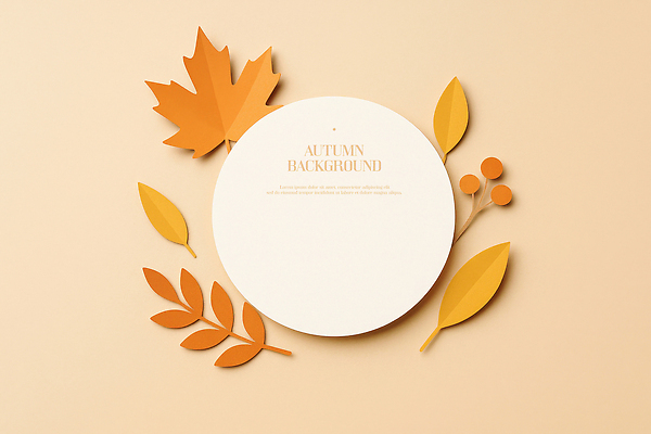 PSD 편집이미지 디자인 열매 예술 컬러 백그라운드 자연 나뭇잎 장식 가을 페이퍼아트 편안함 서식 감성 창의성 이미지편집 식물 계절 컨셉 잎 감각 생태계 파일형식