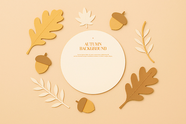 PSD 편집이미지 디자인 컬러 백그라운드 자연 나뭇잎 따뜻함 장식 가을 분위기 그림 도토리 조화 이미지편집 계절 컨셉 잎 견과류 생태계 파일형식