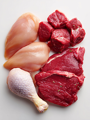 JPG 편집이미지 음식 조각 식재료 재료 육류 요리 주방 닭고기 소고기 신선 준비 가교 편집실사 AI포토 AI콘텐츠 건축물 CG 파일형식