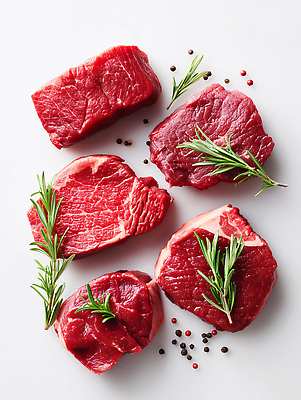 JPG 편집이미지 음식 재료 건강 육류 요리 빨간색 신선 향신료 준비 레시피 부위 로즈메리 식자재 편집실사 AI포토 AI콘텐츠 컬러 식재료 허브 CG 향미료 파일형식