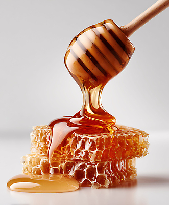 JPG 편집이미지 식재료 자연 건강 요리 액체 달콤 맛 꿀벌 벌 꿀 벌집 영양소 편집실사 AI포토 AI콘텐츠 곤충 컨셉 벌_곤충 CG 생태계 파일형식