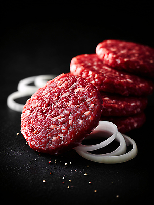 JPG 편집이미지 음식 재료 양파 육류 요리 식사 신선 준비 슬라이스 레시피 패티 단백질 편집실사 AI포토 AI콘텐츠 채소 식재료 CG 영양소 파일형식