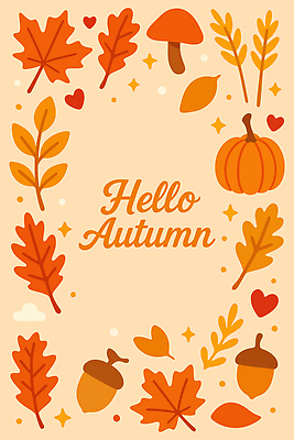 디자인 계절 열매 감정 백그라운드 단풍 잎 일러스트 자연 호박 따뜻함 사랑 풍경 가을 오브젝트 도토리 색감 스타일 아기자기 국내일러스트 AI파일 식물 컨셉 채소 견과류 생태계 파일형식 벡터