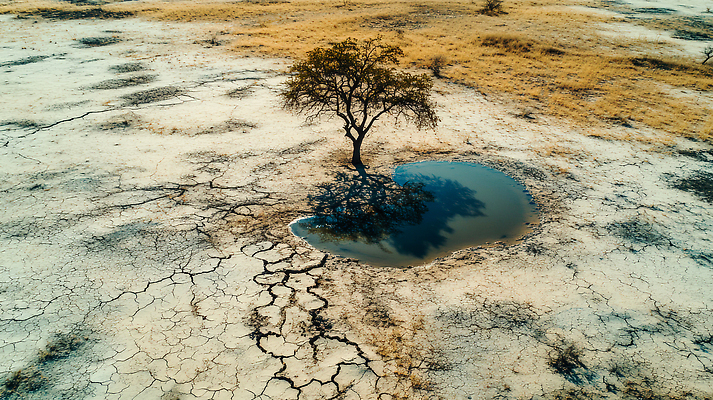 JPG 나무 편집이미지 자연 생명 건조 풍경 초원 환경 황무지 고독 수분 땅 생태계 웅덩이 경관 편집실사 AI포토 AI콘텐츠 식물 감정 CG 파일형식