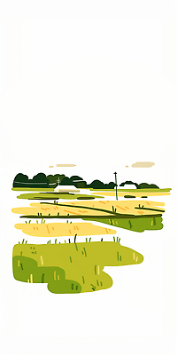 JPG 나무 여유 농업 일러스트 자연 하늘 바람 논 풍경 초원 초록색 여름 태양 평화 금색 농촌 조화 오후 국내일러스트 AI일러스트 AI콘텐츠 자연요소 식물 계절 감정 산업 컬러 컨셉 날씨 시골 생태계 파일형식