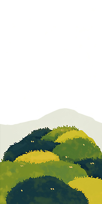 JPG 식물 구름 일러스트 자연 하늘 바람 휴식 풍경 초원 초록색 평화 고요 산책 언덕 동산 조화 뷰티풀 국내일러스트 AI일러스트 AI콘텐츠 자연요소 컬러 컨셉 날씨 생태계 파일형식