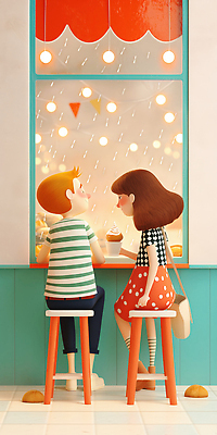 JPG 모자 어린이 패턴 일러스트 우산 놀이 아이스크림 디저트 거리 실내 따뜻함 상반신 여름 친구 스탠드 비석 창가 즐거움 오브젝트 복고 국내일러스트 AI일러스트 AI콘텐츠 잡화 계절 감정 음식 무늬 창문 관계 조명 사람 내부 파일형식