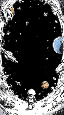 JPG 예술 컬러 과학 일러스트 우주 공간 행성 탐험 신비 파일럿 우주선 그림 우주여행 별빛 상상력 국내일러스트 AI일러스트 AI콘텐츠 직업 별 여행 컨셉 빛 파일형식