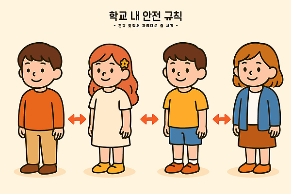 캐릭터 교육 어린이 일러스트 학교 모션 놀이 협력 경고 안전 학습 규칙 안전거리 의사소통 사회적거리두기 상호작용 국내일러스트 일러캐릭터 AI파일 캠페인 사람 파일형식 벡터