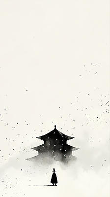 JPG 전통 그릇 감정 문화 예술 일러스트 자연 하늘 아침 사람 풍경 평화 고요 안개 시간 사찰 신비 국내일러스트 AI일러스트 AI콘텐츠 주간 식기 컨셉 종교건축 날씨 생태계 파일형식