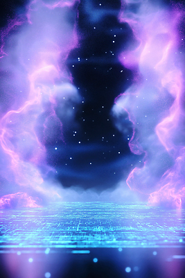 JPG 편집이미지 컬러 백그라운드 패턴 따뜻함 빛 반짝임 우주 자료 어둠 안개 차가움 신비 네온 상상력 이미지편집 AI컴퓨터그래픽 AI콘텐츠 컨셉 무늬 모션 날씨 파일형식