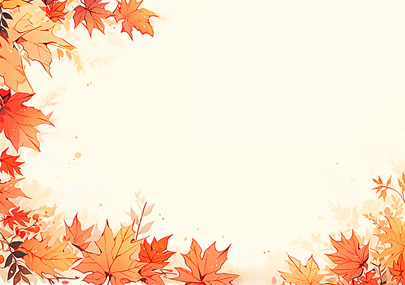JPG 식물 디자인 계절 예술 백그라운드 단풍 잎 일러스트 자연 따뜻함 풍경 주황색 가을 분위기 변화 테두리 조화 뷰티풀 색감 창의성 홀로그램 국내일러스트 AI일러스트 AI콘텐츠 컬러 컨셉 생태계 파일형식