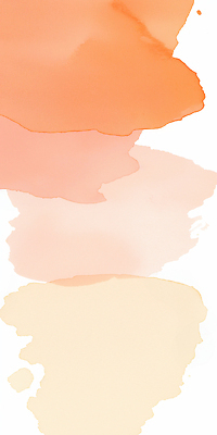 JPG 디자인 예술 컬러 백그라운드 일러스트 추상 수채화 미술 그래픽 주황색 표현 색칠 그림 작품 부드러움 살구색 색감 국내일러스트 AI일러스트 AI콘텐츠 무늬 문화예술 감각 파일형식