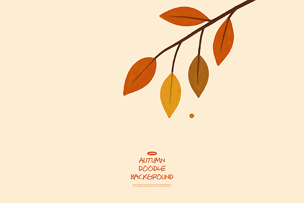 PSD 식물 디자인 계절 예술 컬러 백그라운드 단풍 잎 일러스트 자연 따뜻함 가을 나뭇가지 변화 감성 조화 뷰티풀 색채 국내일러스트 나무 컨셉 생태계 파일형식