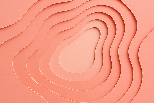 JPG 편집이미지 디자인 종이 예술 백그라운드 패턴 곡선 주황색 배열 모던 질감 조화 창의력 편집실사 AI포토 AI콘텐츠 선 컬러 무늬 CG 파일형식