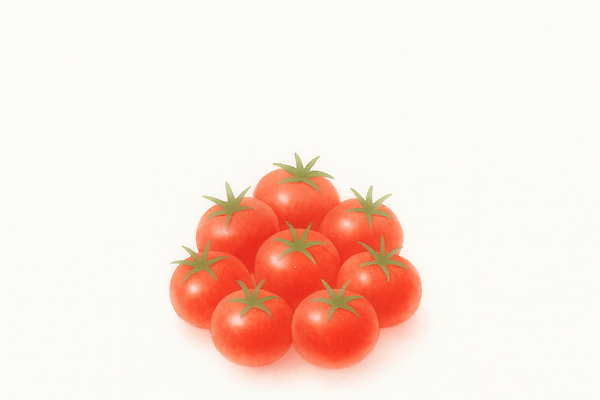 JPG 음식 컬러 토마토 채소 과일 일러스트 재료 자연 건강 요리 여름 농작물 정원 식사 수확 신선 시장 맛 비타민 국내일러스트 AI일러스트 AI콘텐츠 계절 컨셉 농업 생태계 영양소 파일형식